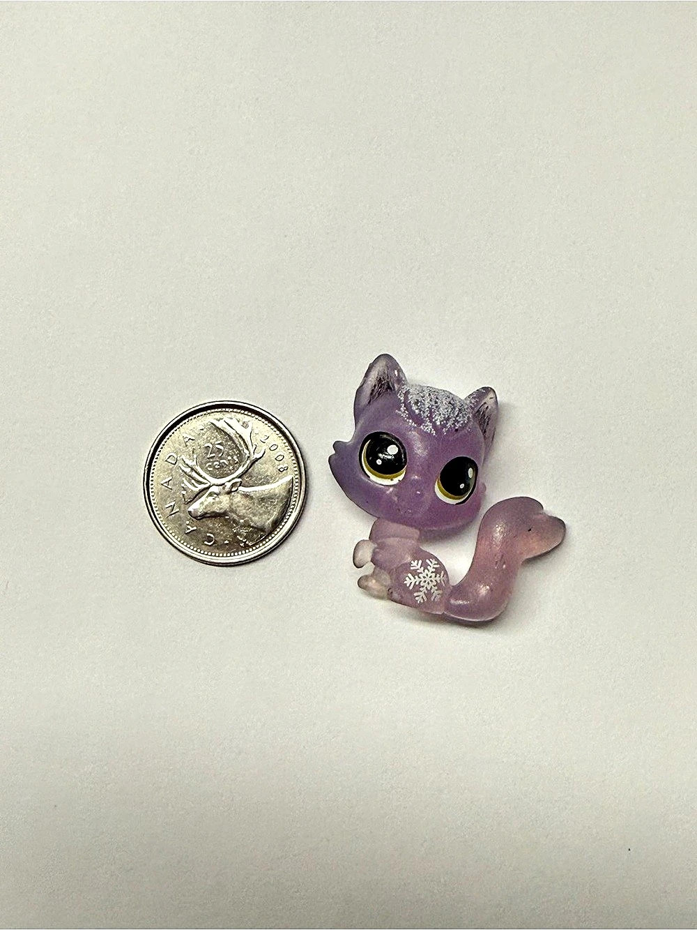 Hasbro Littlest Pet Shop Frosted Wonderland Purple Pack Mini Fox